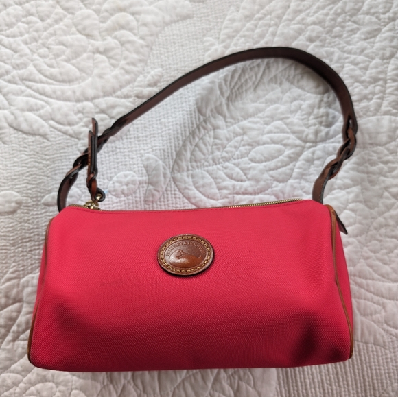 Dooney and Bourke hot pink! Nylon Lexi Shoulder - Picture 1 of 11